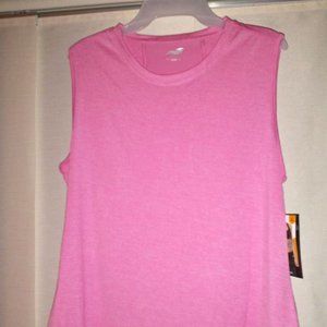 Avia women's performance tank top L (12-14) Pink Sleeveless W-323